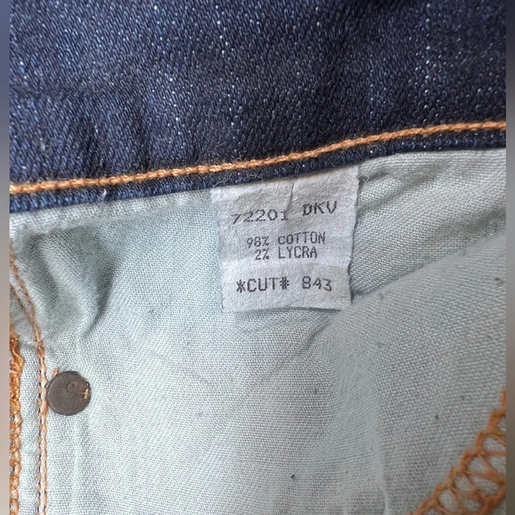 J BRAND dark wash boot cut jeans low rise Size 26 - Picture 6 of 9